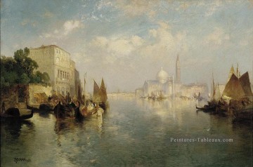  Moran Peintre - Venise paysage marin Thomas Moran